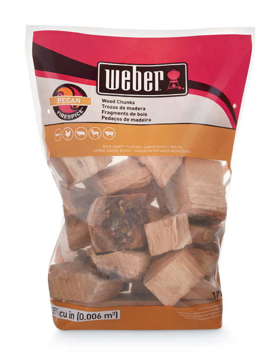 Weber Pecan Wood Chunks, 4 LB