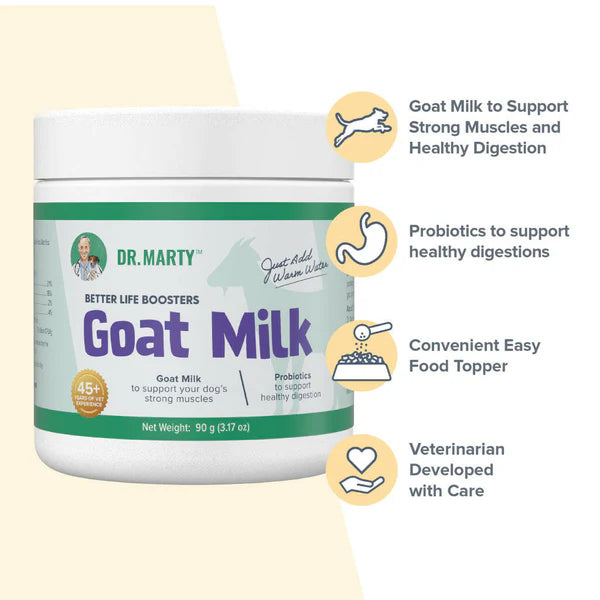 Dr. Marty, Life Booster Goat Milk Powder, 3.07 oz.
