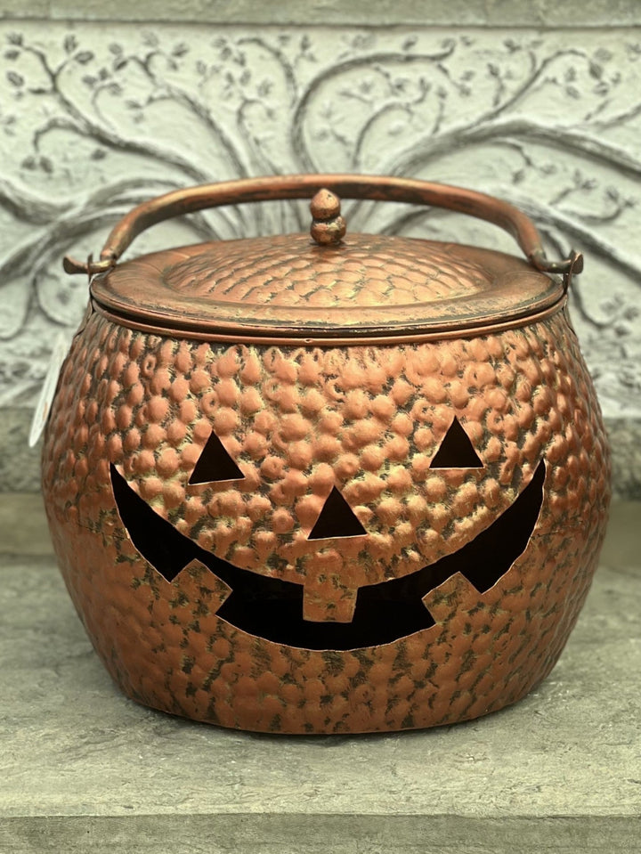 Copper Pumpkin Cauldron (Large)