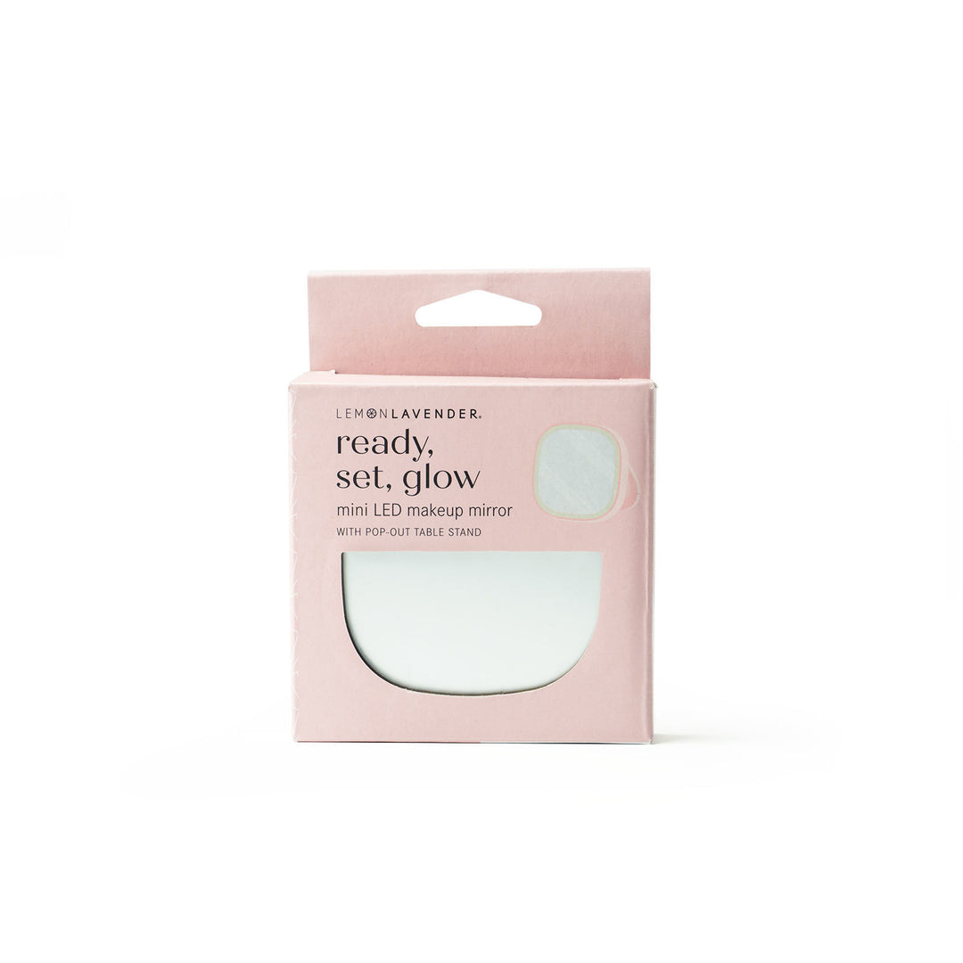 Lemon Lavender LED Light up Mini Mirror, Assorted and Sold Separately