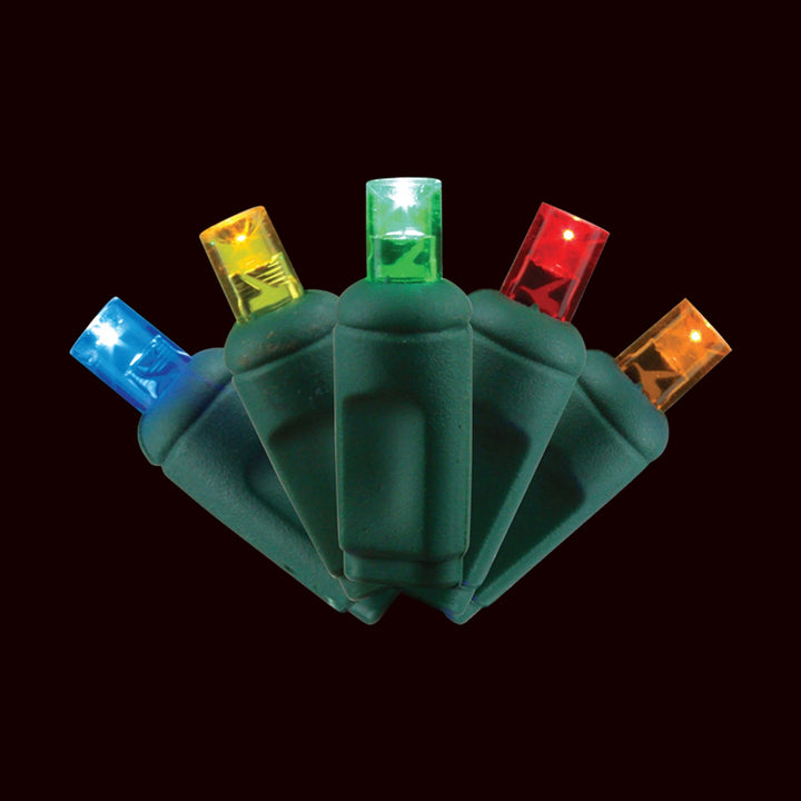 Holiday Bright Lights® LED 5MM Commercial Grade 50 Lights/25.5 Ft. Length, Multicolor