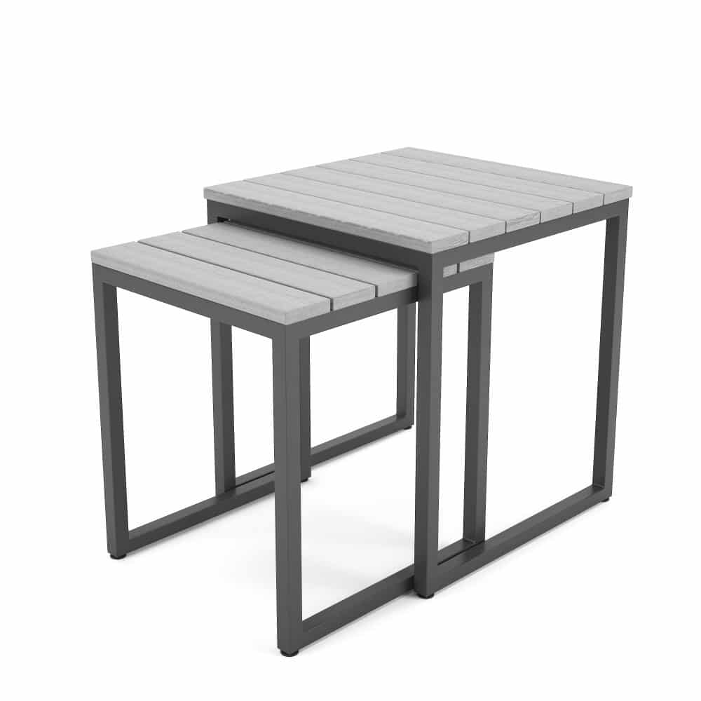 NorthCape, Hixon Nesting Side Table – Polytuf, Tan