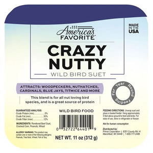 Crazy Nutty Suet, 11 oz.
