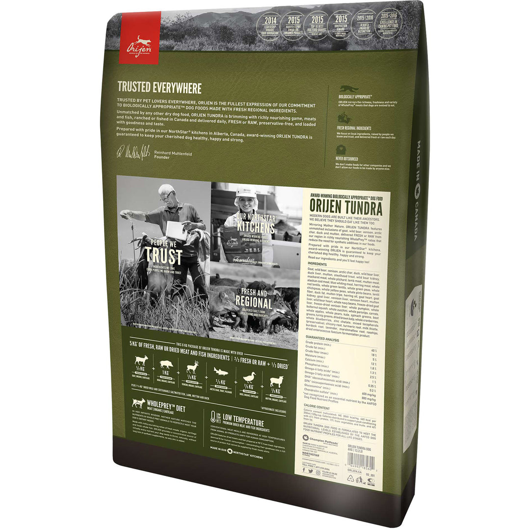 Orijen Tundra Dog Food, 12 oz.