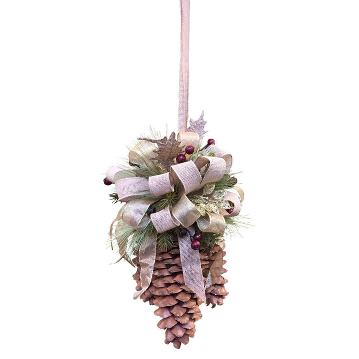 Winter Pine Cone Chandelier (Styles Vary)
