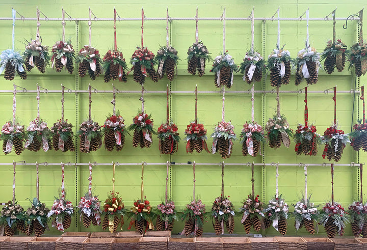 Winter Pine Cone Chandelier (Styles Vary)