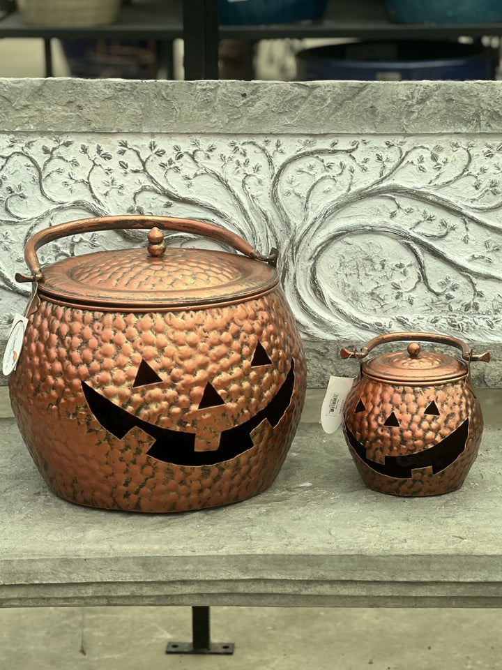 Copper Pumpkin Cauldron (Small)