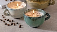Swan Creek Candle – Large Coffee Cup: Campfire Coffee (Soy Candle)