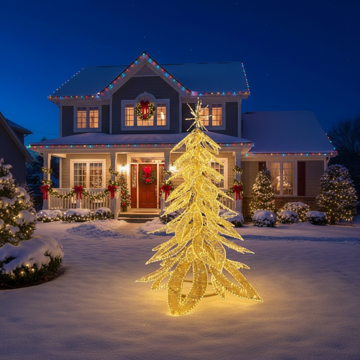 9' Christmas Tree LED Cool/Warm White