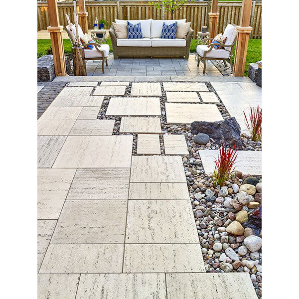 Techo-Bloc Travertina Raw Patio Slabs