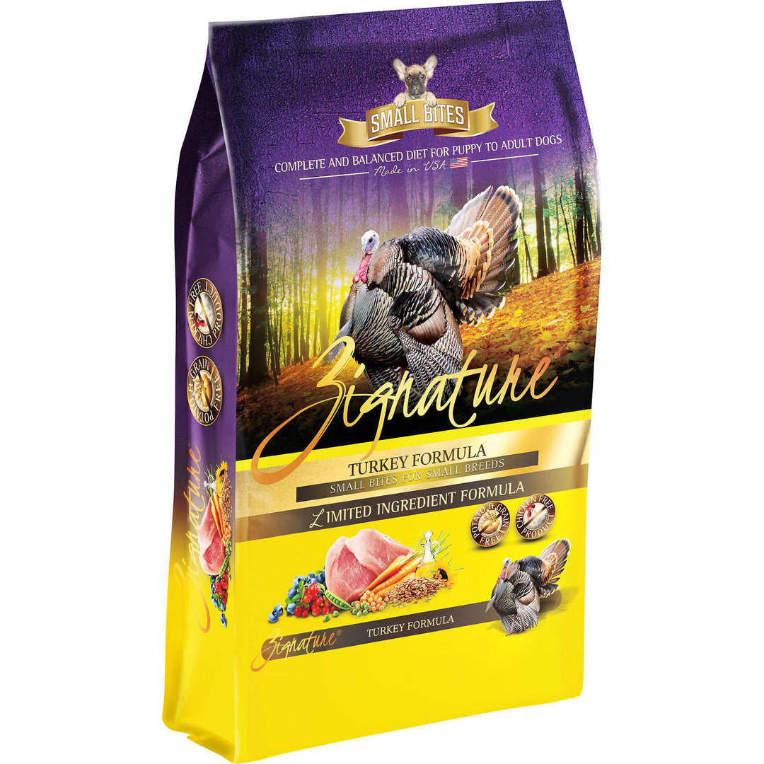 Zignature Small Bites Turkey Formula