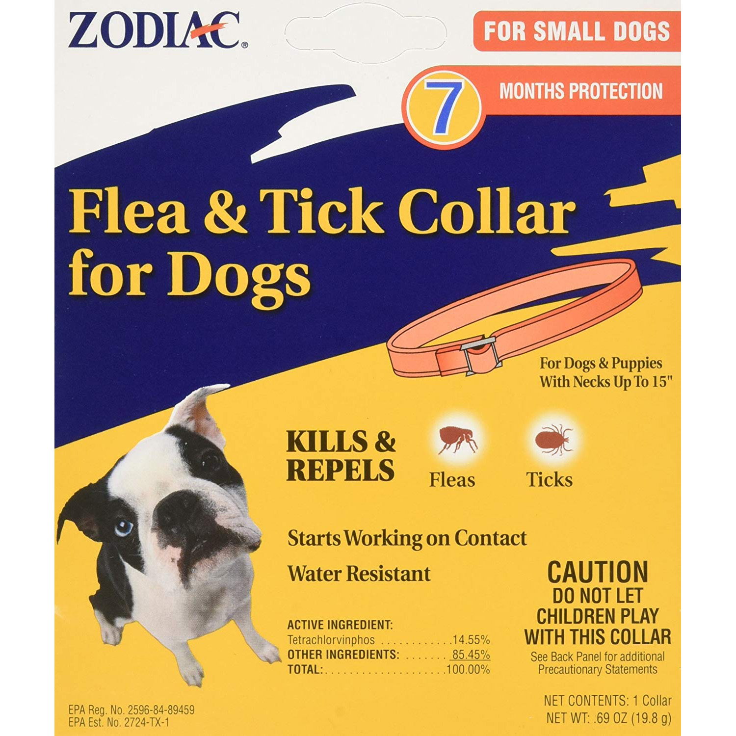 Zodiac Flea And Tick Dog Collar 15 Alsip Home And Nursery